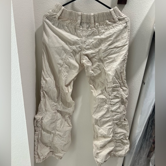 Off-white low waist color cargo pants - Picture 3 of 3